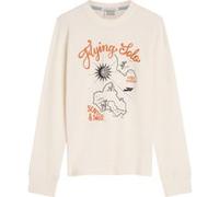 Scotch & Soda Boys Thermal Long Sleeve Tee Natural Taille: M | T-Shirts Outlet | kids
