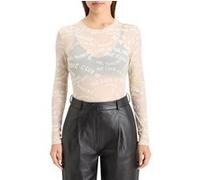 Scotch & Soda Burn Out Aop Long Sleeve T-shirt Soft Ice Taille: M | Manches longues Outlet | Femme |