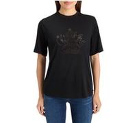 Scotch & Soda Burn Out Artwork Relaxed Fit T-shirt Evening Black Taille: L | Chemises Outlet | Femme | Le Noir