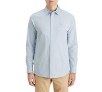 Scotch & Soda Oxford Striped Regular-fit Shirt Navy Taille: L | Casual chemises Outlet | Homme | Bleu