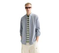 Scotch & Soda Yarndyed Dobby Regularfit Shirt Navy Taille: M | Casual chemises Outlet | Homme | Bleu