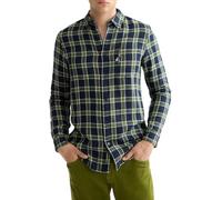 Scotch & Soda Chemise Double Face Coupe régulière pour Homme, Sky Captain Check 401, L
