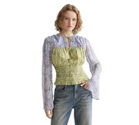 Scotch & Soda Chemisier à Manches Longues Smocked