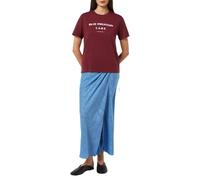 Scotch & Soda Chest Artwork Regular T-Shirt, Bordeaux 601, M