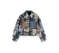 Scotch & Soda Collage Veste Jacquard, Art Dept Collage Multicolore U077, M