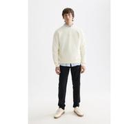 Scotch & Soda Core - Logo Front Chest Sweatshirt Off White Taille: XXL | Pulls Outlet | Homme | Blanche