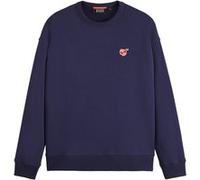 Scotch & Soda Core - The Free Spirit Peace Bird Sweatshirt Navy Taille: M | Pulls Outlet | Homme | Bleu