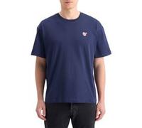 Scotch & Soda Core - The Free Spirit Peace Bird T-shirt Navy Taille: L | T-Shirts Outlet | Homme | Bleu