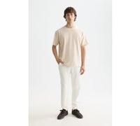 Scotch & Soda Core - Warren - Cotton/ Linen Twill Jogger Off White Taille: W30L32 | Pantalons de survêtement Outlet | Homme | Blanche