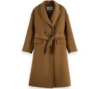 Scotch & Soda Double Face Wool Blend Coat Tobacco Taille: XS | Sacs bandoulière Outlet | Femme