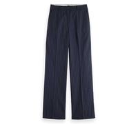 Scotch & Soda Edie Pants Pantalon, Night Blue Pinstripe 7439, 32W x 32L Femme