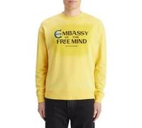 Scotch & Soda Embassy Of The Free Mind Sweatshirt Candlelight Taille: M | Pulls Outlet | Homme