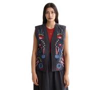 Scotch & Soda Embroidered Vest Gris L-XL Femme