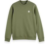 Scotch & Soda Essential Badge Crew Sweat Maillot de survêtement, Lierre Vert, M Homme