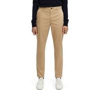 Scotch & Soda Essentials - Stuart Regular Sl Sand Taille: W28L32 | Chinos Outlet | Homme | Marron