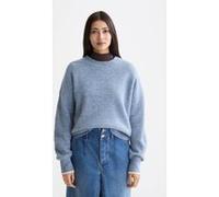 Scotch & Soda Fuzzy Crew Neck Pullover Faded Denim Melange Taille: S | Pulls Outlet | Femme | Bleu
