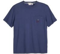 Scotch & Soda Garment Dyed Ss Pocket Tee Navy Combo Taille: L | T-Shirts Outlet | Homme | Bleu