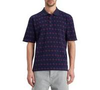Scotch & Soda Jacquard Polo Ink Blue Jacquard Taille: S | Polos Outlet | Homme | Bleu