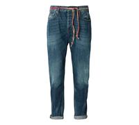 SCOTCH & SODA Jean 'DEAN' bleu foncé / rouge, Taille 30 Longueur 32