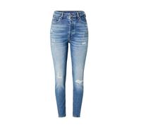 SCOTCH & SODA Jean 'The Line high rise skinny in organic cot' bleu denim, Taille 25 Longueur 32