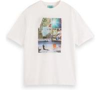 Scotch & Soda Joe Jonas X Scotch Soda Washed Photo Print T-shirt White Taille: XXL | T-shirts avec imprimés Outlet | Homme | Blanche