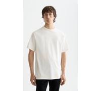 Scotch & Soda T-shirt homme Core-Logo – logo poitrine, manches courtes – blanc M