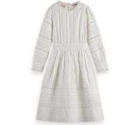 Scotch & Soda Long-sleeved Ceremonial Dress Off White Taille: 12 | Robes Outlet | kids | Blanche