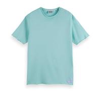 Scotch & Soda Men's Relaxed-fit raw Edge T-Shirt, Sea Blue, S