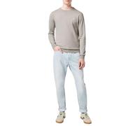 Scotch & Soda Men's Seasonal Core-Ecovero Regular fit Jumper Pullover Sweater, Highway Grey, M