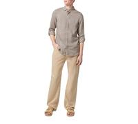 Scotch & Soda Men's Seasonal Core-Regular fit Linen Shirt, Highway Grey, M