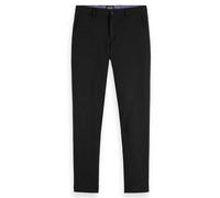 Scotch & Soda Mott Chino tricoté - Coupe ajustée, Noir 001, 34W / 30L