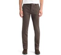 Scotch & Soda Mott - Knitted Slim Fit Chino Night Brown Mini Check Taille: W28L32 | Pantalons tailleur Outlet | Homme | Le Noir