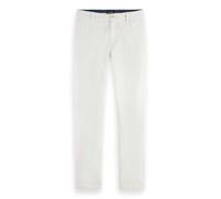 Scotch & Soda Mott Pantalon Chino, Off White, 28W / 30L Homme