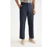 Scotch & Soda Otis - Cotton Linen Twill Relaxed Straight Fit Chino Sky Cap Taille: W28L32 | Chinos Outlet | Homme | Blanche