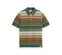 Scotch & Soda Polo tricoté pour Homme, Sage Green Multi Stripe, XL