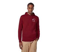 Scotch & Soda Regular fit Front and Back Artwork Hoodie Sweat-Shirt à Capuche, Roadside Red, XL Homme