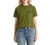 Scotch & Soda Regular Fit T-shirt With Small Chest Artwork Moss Green Taille: M | Chemises Outlet | Femme | Vert