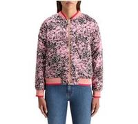 Scotch & Soda Reversible Bomber Shibori Floral Pink Taille: L | Blousons d'aviateurs Outlet | Femme | Rose