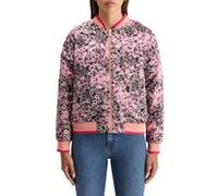 Scotch & Soda Reversible Bomber Shibori Floral Pink Taille: L | Blousons d'aviateurs Outlet | Femme | Rose
