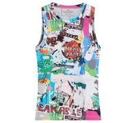 Scotch & Soda Rib Racer Tank Top Réservoir, Basquiat Incassable U988, M Femme