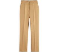 Scotch & Soda Robyn Relaxed Poly Crepe Pant Desert Sand Taille: W29L32 | Pantalons droits Outlet | Femme | Marron