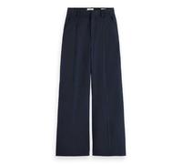 Scotch & Soda Women's Rose Chino-Wide Leg Casual Pants, Night, 27W x 32L