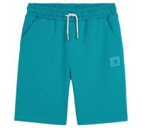 Scotch & Soda Seasonal Core Logo Badge Regular Fit Sweat Shorts Bleu 8 Years Garçon