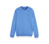 Scotch & Soda Seasonal Core - Sweat-Shirt avec Logo Coupe Classique, Bonnet Bleu 410, XL