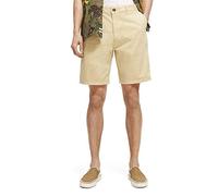 Scotch & Soda Short Stuart Fitted pour Homme, Sable, 36W