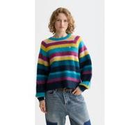 Scotch & Soda Striped Oversized Pullover El Cosmico Stripe Deep Lagoon Taille: S | Pulls Outlet | Femme