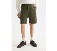 Scotch & Soda Stuart Cotton-blend Twill Regular-fit Short Khaki Taille: W38 | Shorts de Sport Outlet | Homme | Marron