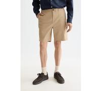 Scotch & Soda Stuart Cotton-blend Twill Regular-fit Short Sand Taille: W38 | Shorts de Sport Outlet | Homme | Marron