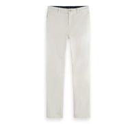 Scotch & Soda Core-Stuart-Stretch Cotton Chino Pantalons, Off White, 31W / 32L Homme