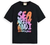 Scotch & Soda T-shirt à Manches Courtes Front Artwork